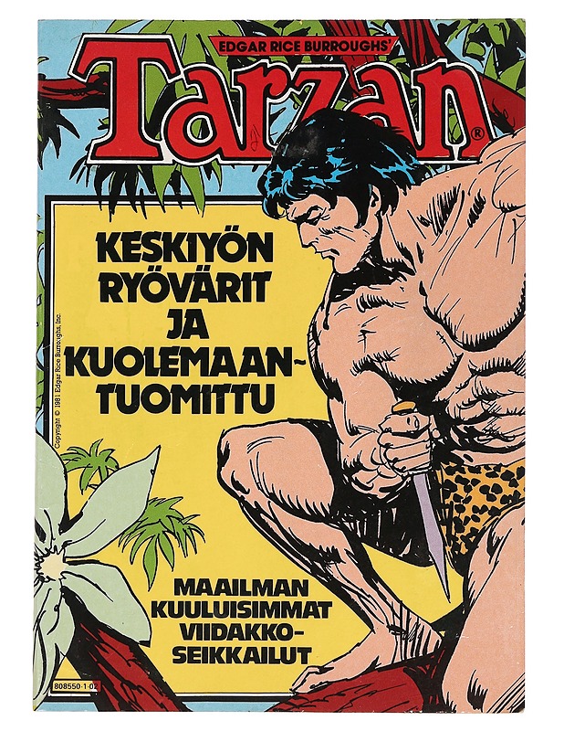 Tarzan : keskiyön ryövärit ja kuolemaantuomittu - Edgar Rice Burroughs - Sarjakuvat - 10105399307 - 0