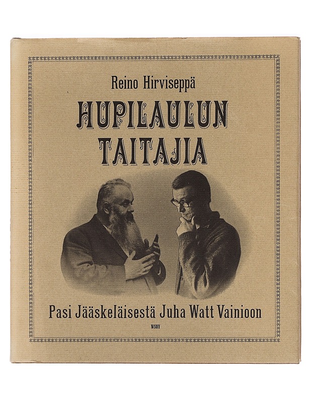 Hupilaulun taitajia - Reino Hirviseppä - Historiakirjat - 10105399336 - 0