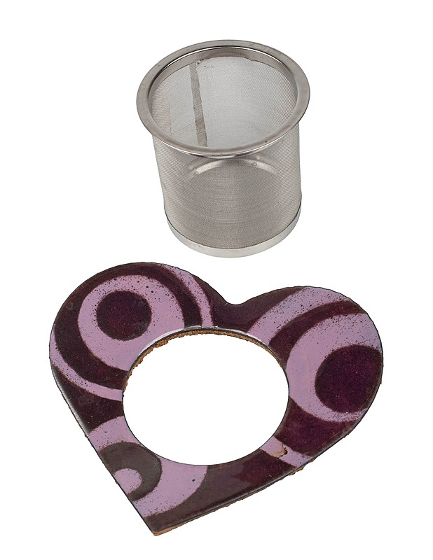 PAULIINA RUNDGREN HANDICRAFTS sydän teesiivilä - Muut astiat - 10105399377 - 2