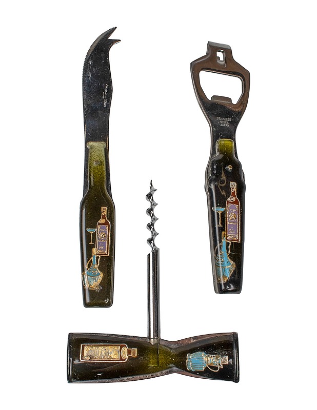 Vintage baarisetti, 3 osaa - Muut astiat - 10105399392 - 1