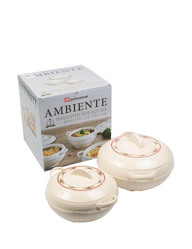AMBIENTE Hot Pot Royal Set, 4 osaa - Pannut ja kattilat - 10105399493 - 0