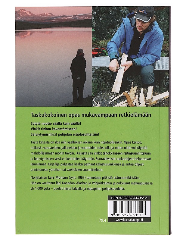 101 erätaitoa : retkeilijän parhaat vinkit - Monsen, Lars - Harrastekirjat - 10105399486 - 1