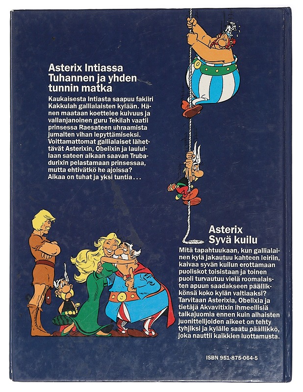 Asterix Intiassa : Tuhannen ja yhden tunnin matka ; Asterix : Syvä kuilu - Uderzo, Albert - Sarjakuvat - 10105399497 - 1