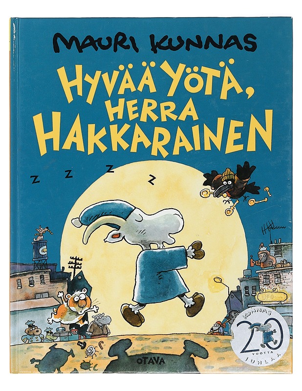 Hyvää yötä, herra Hakkarainen - Kunnas, Mauri - Lastenkirjat - 10105399515 - 0