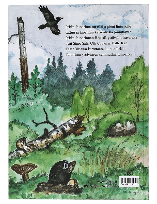 Pekka Punarinta sammuttaa metsäpalon - Karinen, Tapani - Lastenkirjat - 10105399520 - 1