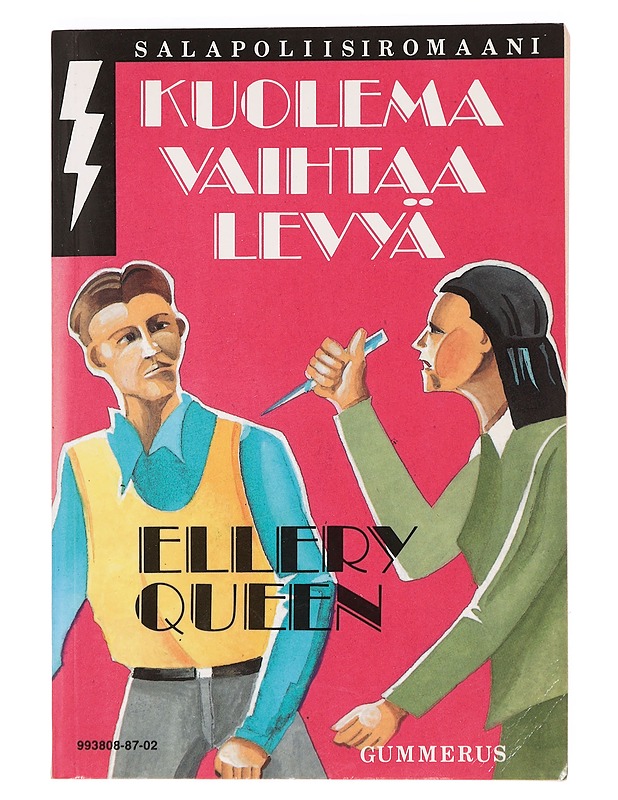 Kuolema Vaihtaa Levyä - Ellery Queen - Jännitys ja dekkarit - 10105399521 - 0