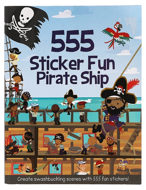 555 Sticker Fun Pirate Ship - Susan Mayes - Lastenkirjat - 10105399555 - 0