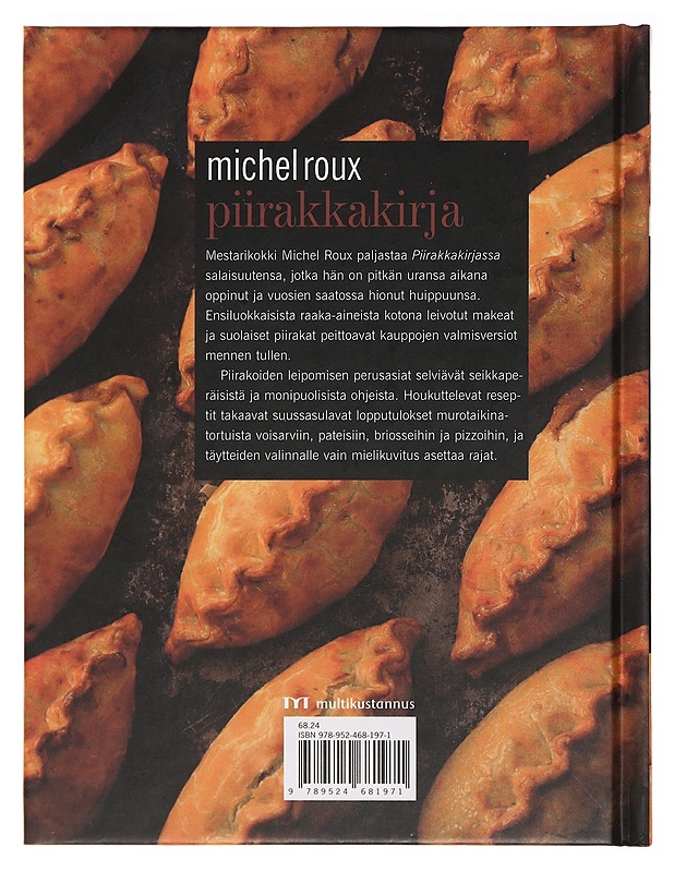 Piirakkakirja - Roux, Michel - Kirja lahjaksi - 10105399583 - 1