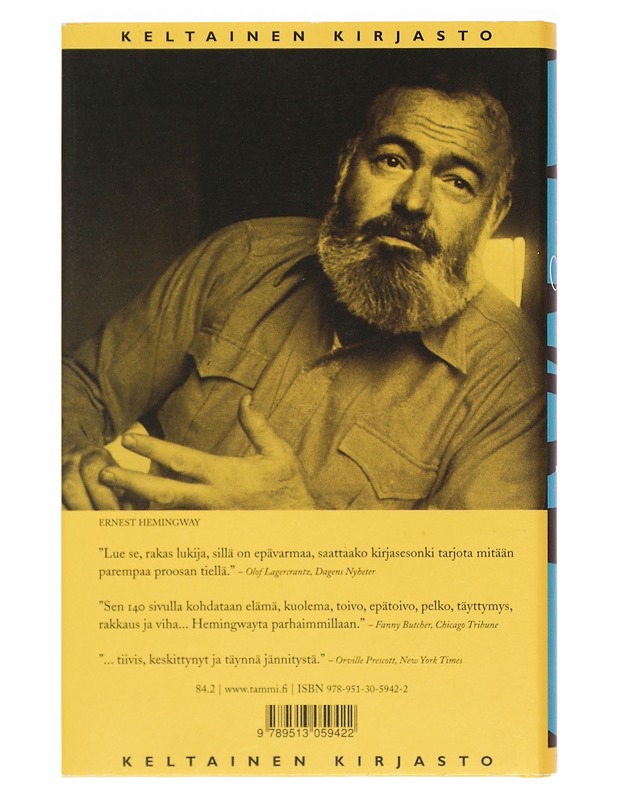 Vanhus ja meri - Hemingway, Ernest - Romaanit ja novellit - 10105399603 - 1