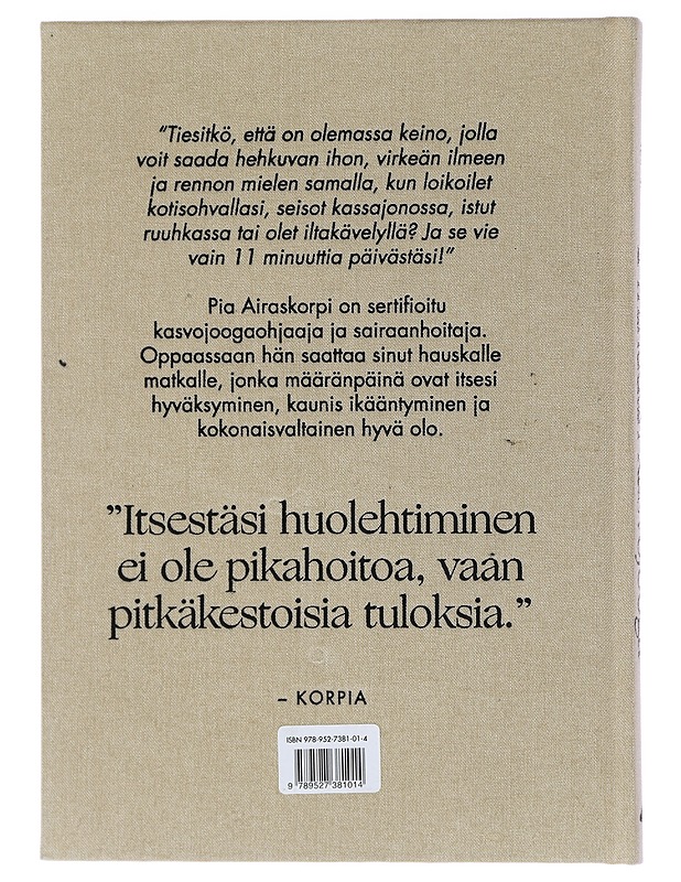 Korpia : 11 minuutin kasvojooga - Airaskorpi, Pia - Tietokirjat ja oppaat - 10105399607 - 1