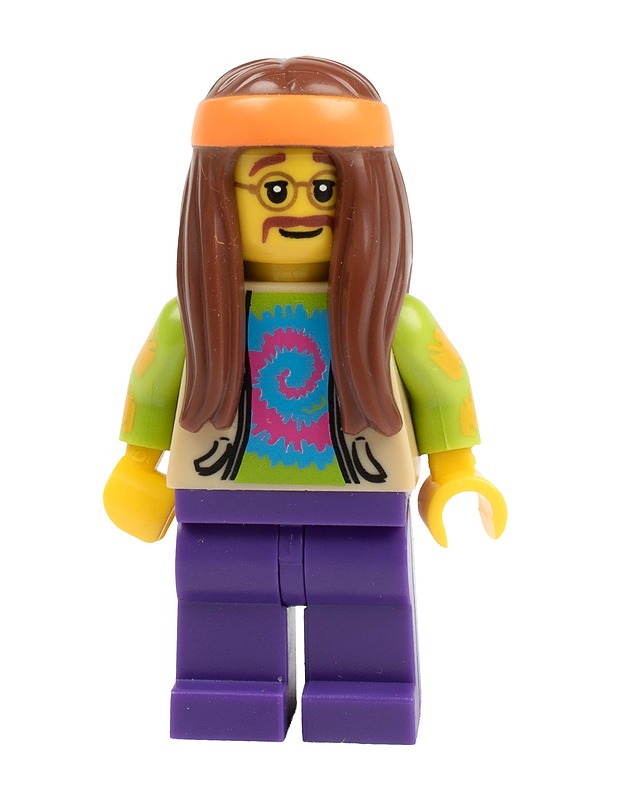 LEGO Hippie minifiguuri - Lasten lelut - 10105399652 - 0