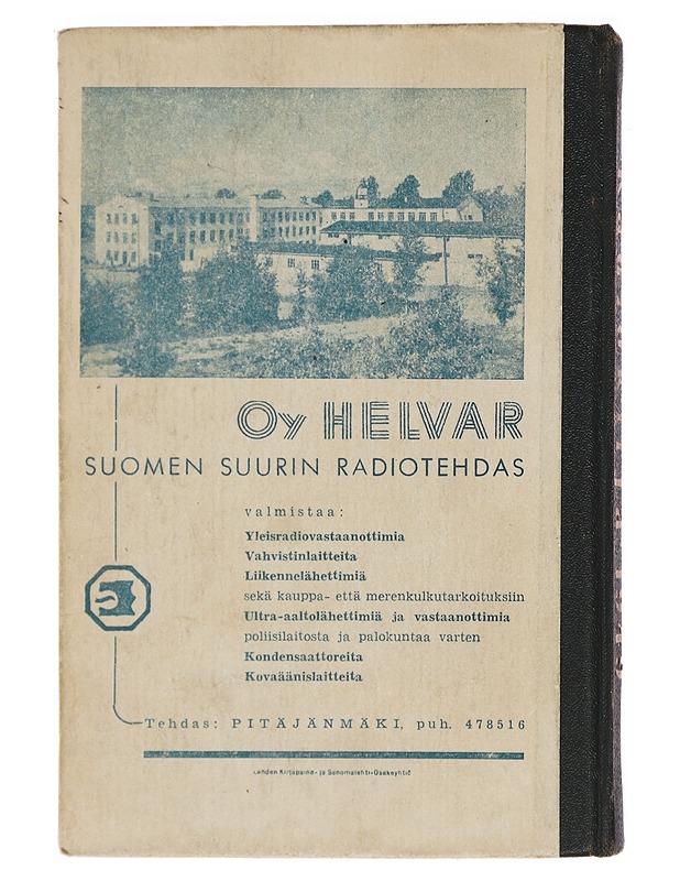 Radiokirja 1949 - T.Paatero - Tietokirjat ja oppaat - 10105399698 - 1