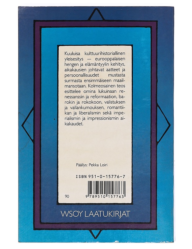 Uuden ajan kulttuurihistoria : osa 1, Johdanto, renessanssi ja uskonpuhdistus - Friedell, Egon - Historiakirjat - 10105399728 - 1