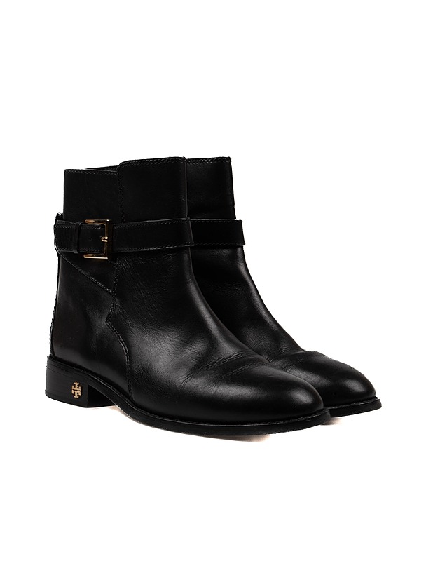 TORY BURCH nahkanilkkurit, 6M - Naisten nilkkurit ja saappaat - 10105399763 - 0