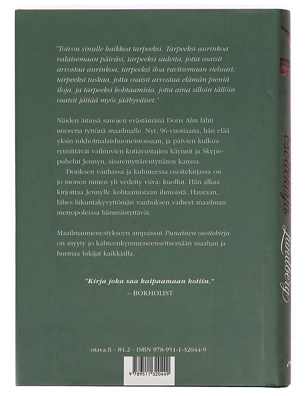 Punainen osoitekirja - Lundberg, Sofia - Romaanit ja novellit - 10105399801 - 1