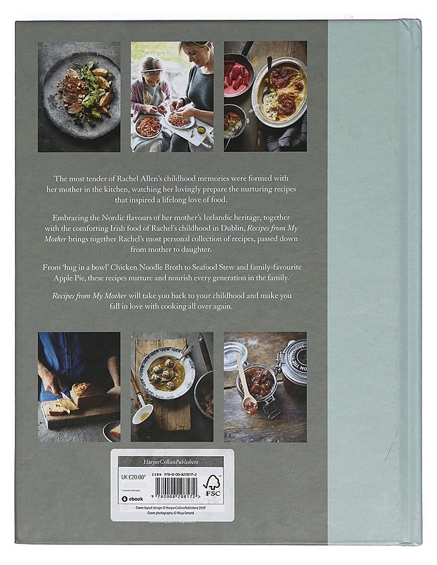 Recipes from my mother - Rachel Allen - Ruokakirjat - 10105399811 - 1