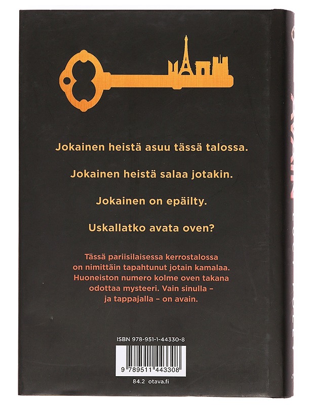 Avain - Foley, Lucy - Jännitys ja dekkarit - 10105399821 - 1