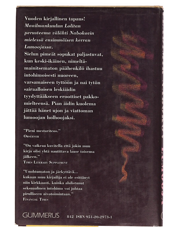 Lumooja - Nabokov, Vladimir - Romaanit ja novellit - 10105399826 - 1