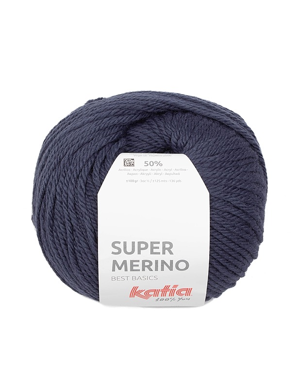 KATIA Super Merino neulelanka, 100 g - 1 kerä - Käsityö - 10105399869 - 0