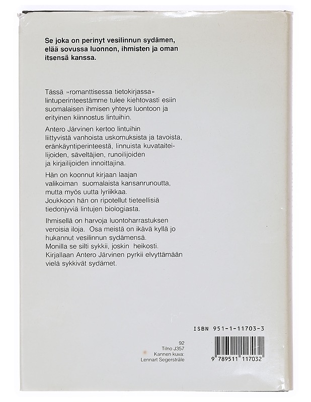 Linnut liitävi sanoja - Antero Järvinen - Tietokirjat - 10105399879 - 1