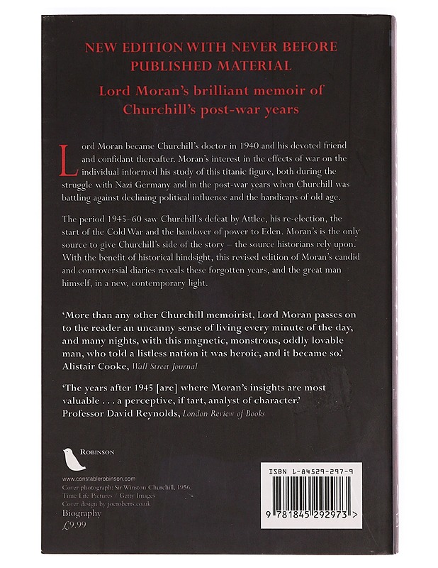 Churchill: The Struggle for Survival 1945-60 - Lord Moran - Elämäkerrat ja muistelmat - 10105399898 - 1