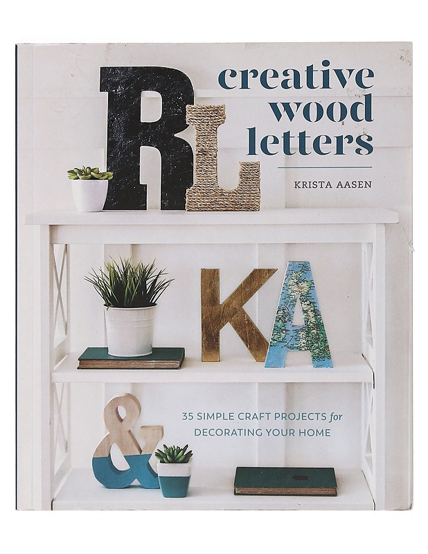 Creative Wood Letters - Krista Aasen - Kirja lahjaksi - 10105399916 - 0