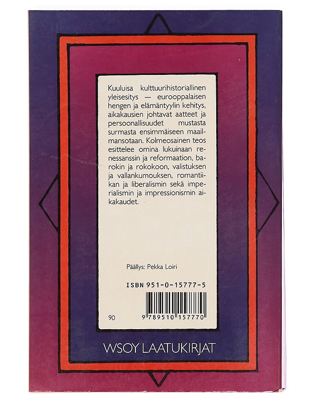 Uuden ajan kulttuurihistoria :  2, Barokki ja rokokoo ; Valistusaika ja vallankumous - Friedell, Egon - Historiakirjat - 10105399934 - 1