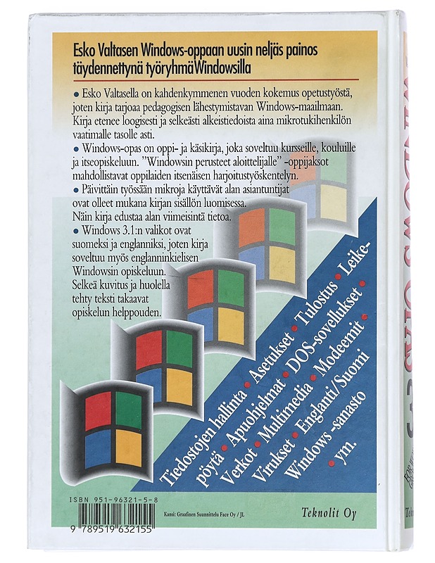 Windows-opas 3.1 - Esko Valtanen - Romaanit ja novellit - 10105399939 - 1