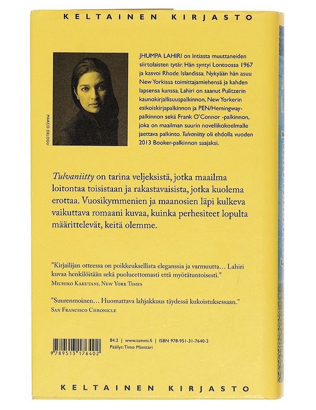 Tulvaniitty - Lahiri, Jhumpa - Romaanit ja novellit - 10105399943 - 1