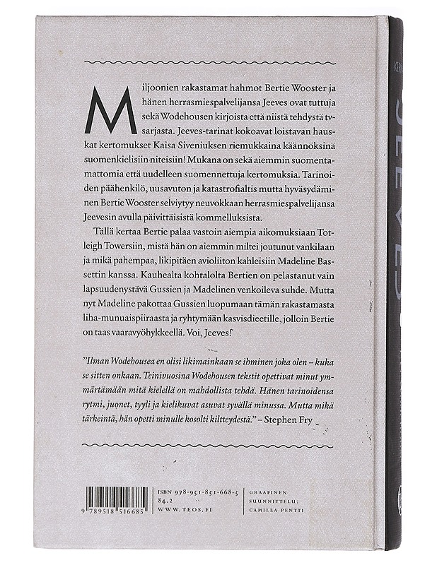 Kernaasti, Jeeves - Wodehouse, P. G. - Romaanit ja novellit - 10105399965 - 1