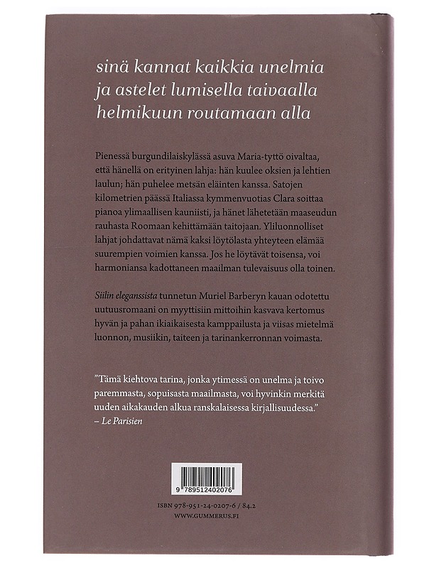 Haltiaelämää - Barbery, Muriel - Fantasia- ja scifi - 10105399982 - 1