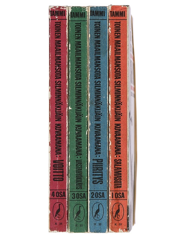 Toinen maailmansota silminnäkijän kuvaamana 1-4 - Historiakirjat - 10105399991 - 1