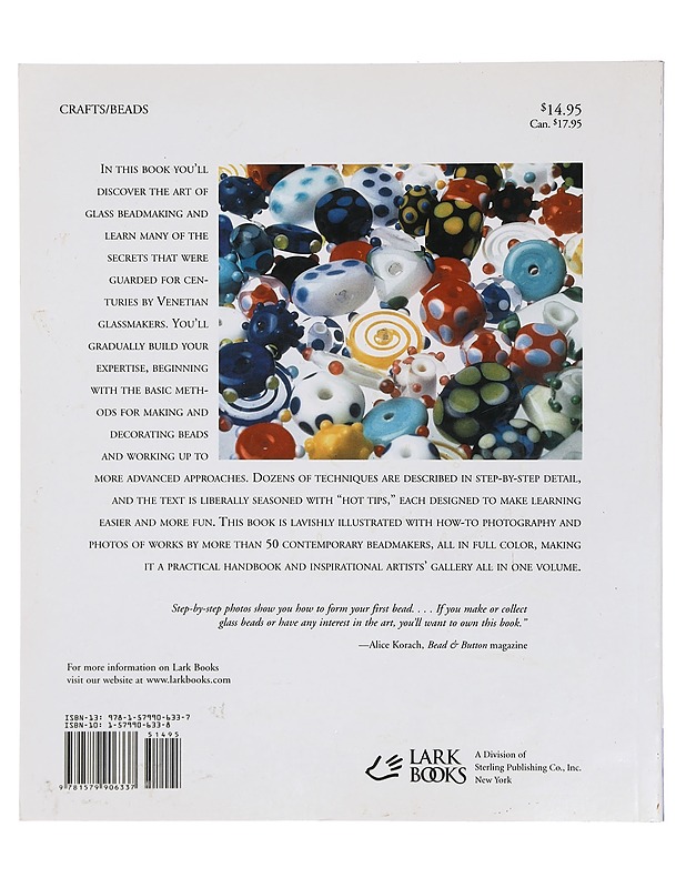 Making Glass Beads, Cindy Jenkins - Kirja lahjaksi - 10105399995 - 1