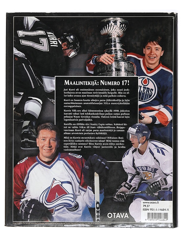 Jari Kurri : 17 - Mennander, Ari - Elämäkerrat ja muistelmat - 10105400009 - 1