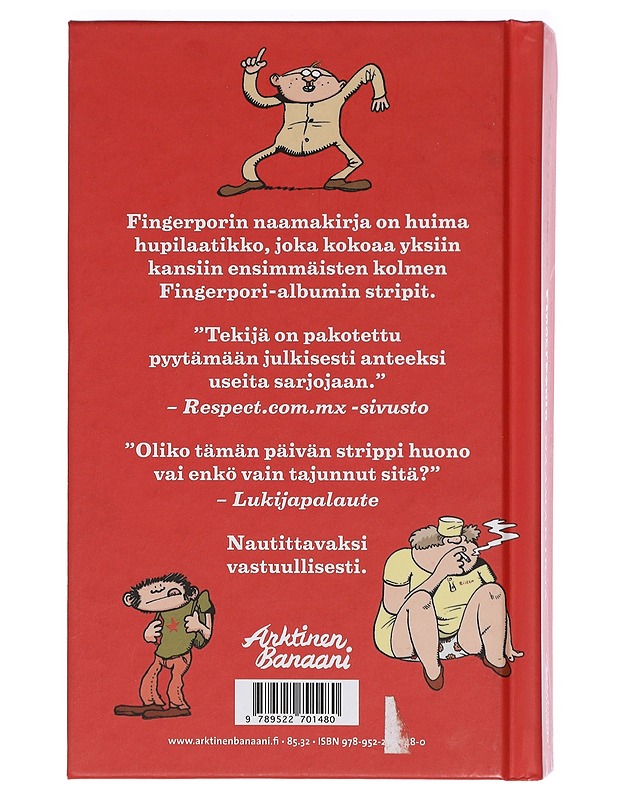 Fingerporin naamakirja - Pertti Jarla - Sarjakuvat - 10105400069 - 1