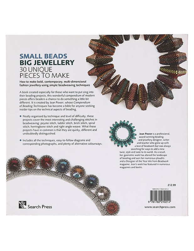 Small Beads Big Jewellery - Jean Power - Käsityökirjat - 10105400178 - 1