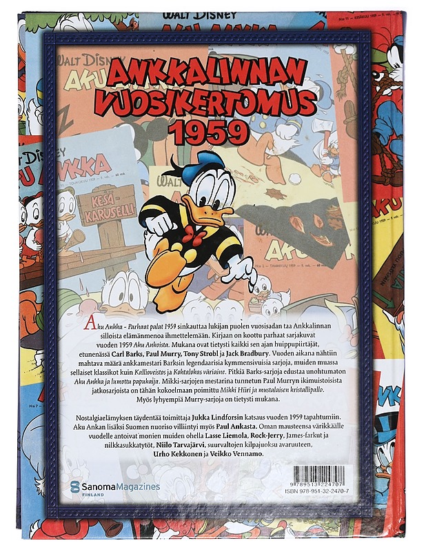 Aku Ankka : parhaat palat 1959 - Perälä, Riku - Sarjakuvat - 10105400195 - 1