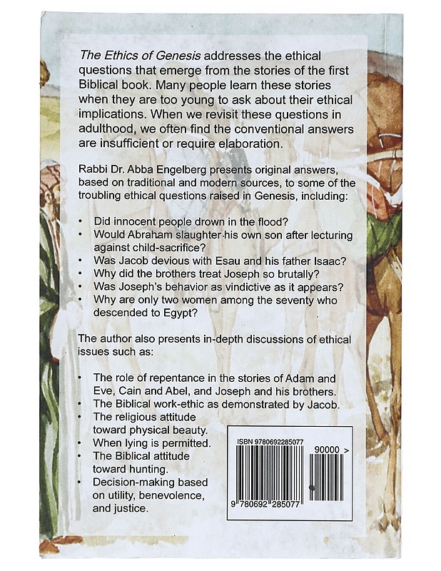 The Ethics of Genesis -  Abba Engelberg - Tietokirjat - 10105400202 - 1