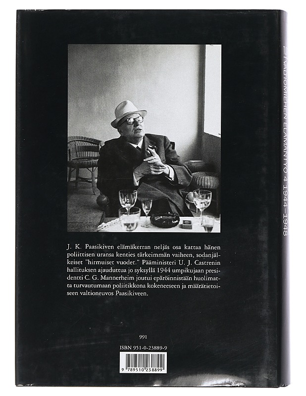 J. K. Paasikivi : valtiomiehen elämäntyö. 4, 1944-1948 - Polvinen, Tuomo - Elämäkerrat ja muistelmat - 10105400223 - 1