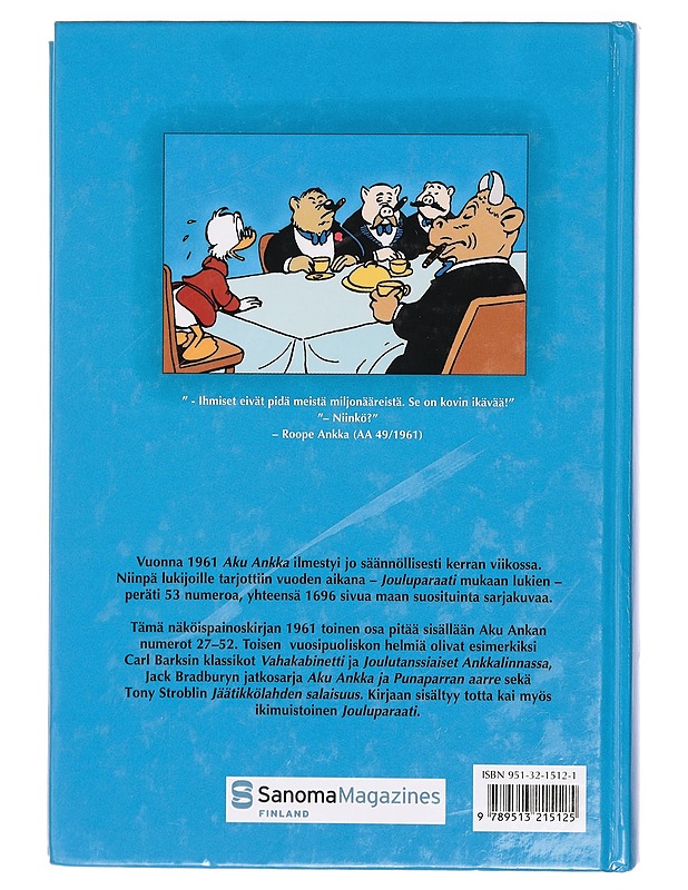 Aku Ankka. II osa - Disney, Walt - Sarjakuvat - 10105400252 - 1
