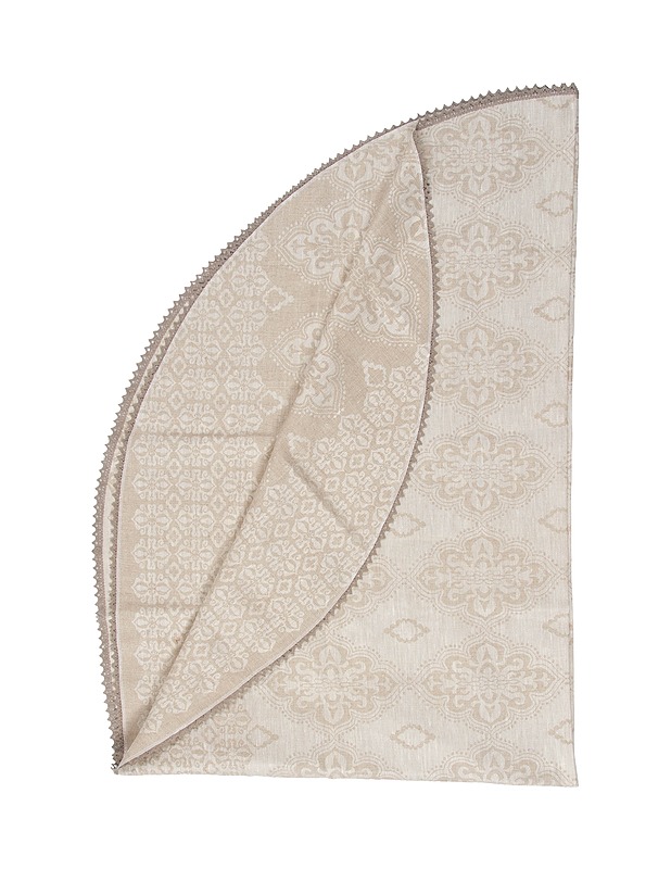 Pitsisomisteinen pellavapöytäliina, 150 x 225 cm - Pöytäliinat - 10105400266 - 1