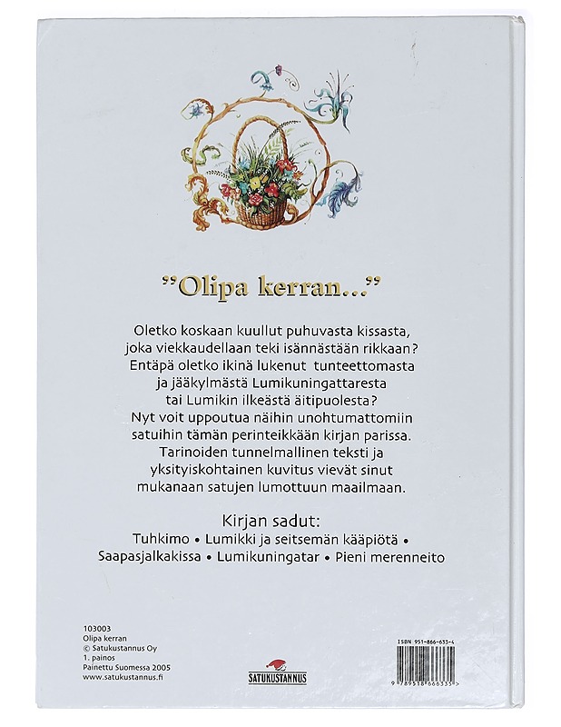 Olipa kerran - Letchford, Ronald C. - Lastenkirjat - 10105400275 - 1