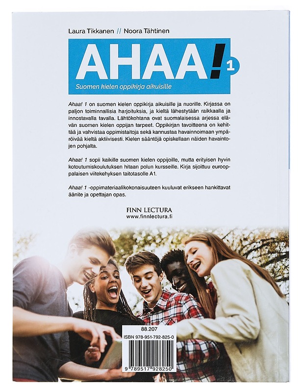 Ahaa! : suomen kielen oppikirja aikuisille. 1 - Tikkanen, Laura - Tietokirjat ja oppaat - 10105400286 - 1