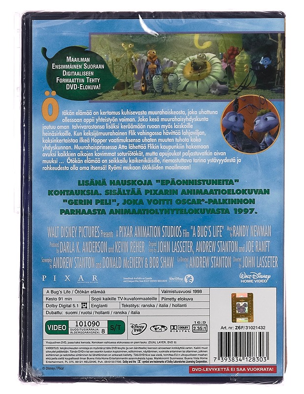 Ötökän Elämää - DVD - DVD-elokuvat - 10105400306 - 1