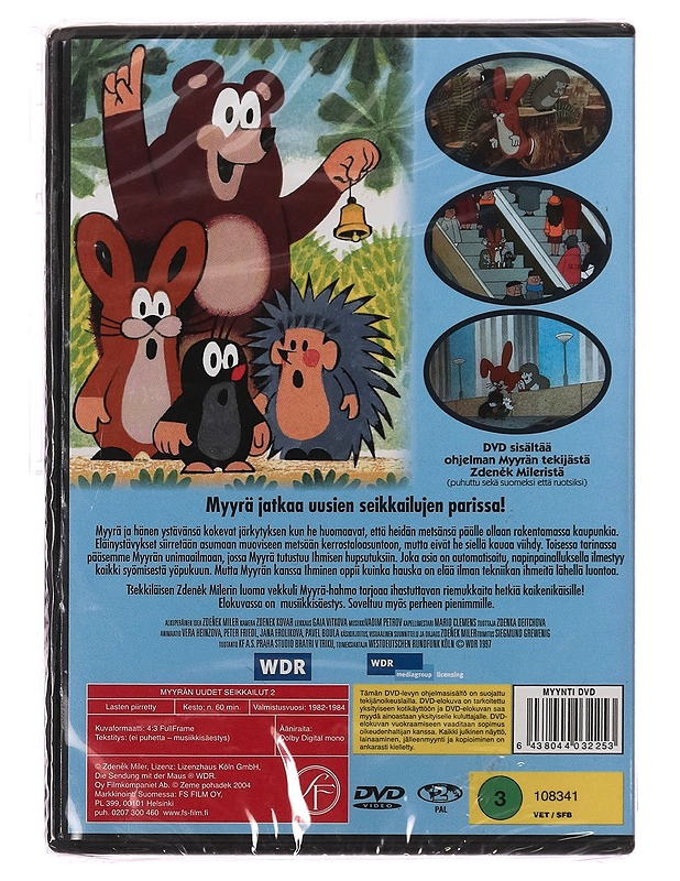 Myyrän Uudet seikkailut - DVD - DVD-elokuvat - 10105400318 - 1