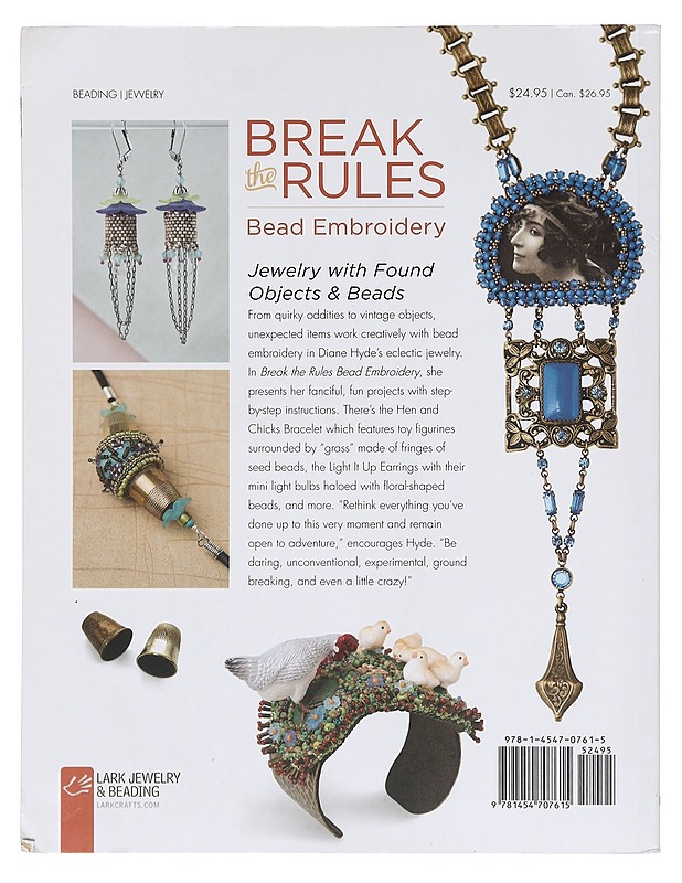 Break the Rules : Bead Embroidery - Diane Hyde - Käsityökirjat - 10105400333 - 1