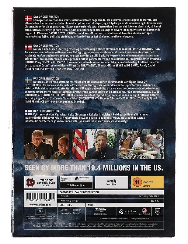 Day Of Destruction: The Complete Series - DVD - DVD-elokuvat - 10105400364 - 1
