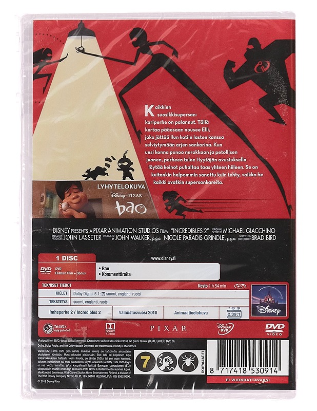 Ihmeperhe 2 - DVD - DVD-elokuvat - 10105400391 - 1