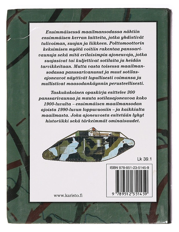 Panssarivaunut ja panssaroidut ajoneuvot : 300 sotilasajoneuvoa ympäri maailman - Trewhitt, Philip - Historiakirjat - 10105400406 - 1