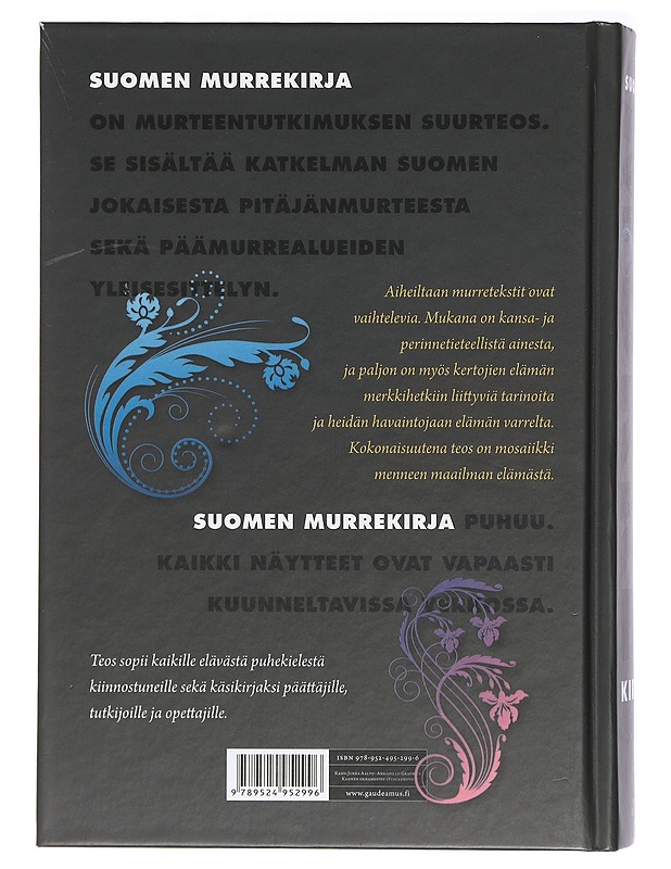 Suomen murrekirja - Lyytikäinen, Erkki - Tietokirjat ja oppaat - 10105400420 - 1